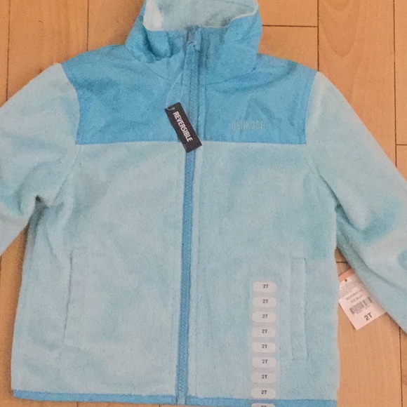 Oshkosh B’gosh Reversible NEW Size 2T Fleece - Picture 1 of 4